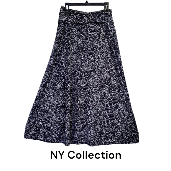 NY Collection Women's Maxi Skirt Modest/Flowy Size L - Picture 1 of 9